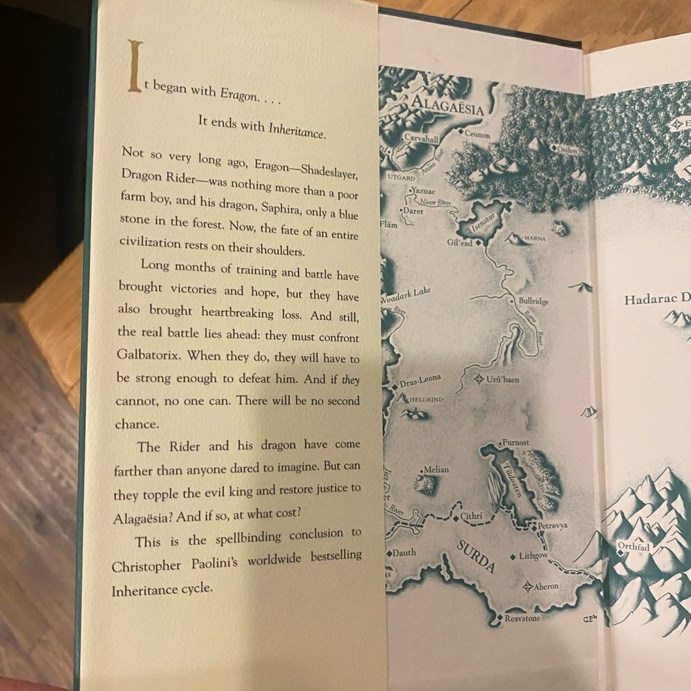 Inheritance: Book 4 Hardback (The Inheritance Cycle) - Picture 6 of 12